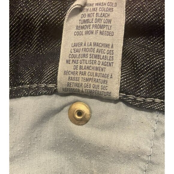 American Eagle Micro Mini Low Rise Cuffd Shorts Womens 6 2000s Dark Denim Hottie - Picture 8 of 8